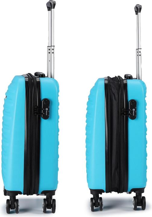 Actual product image Benzi 5493 4 Rollen Kabinentrolley S 53 cm mit Dehnfalte (38 l)