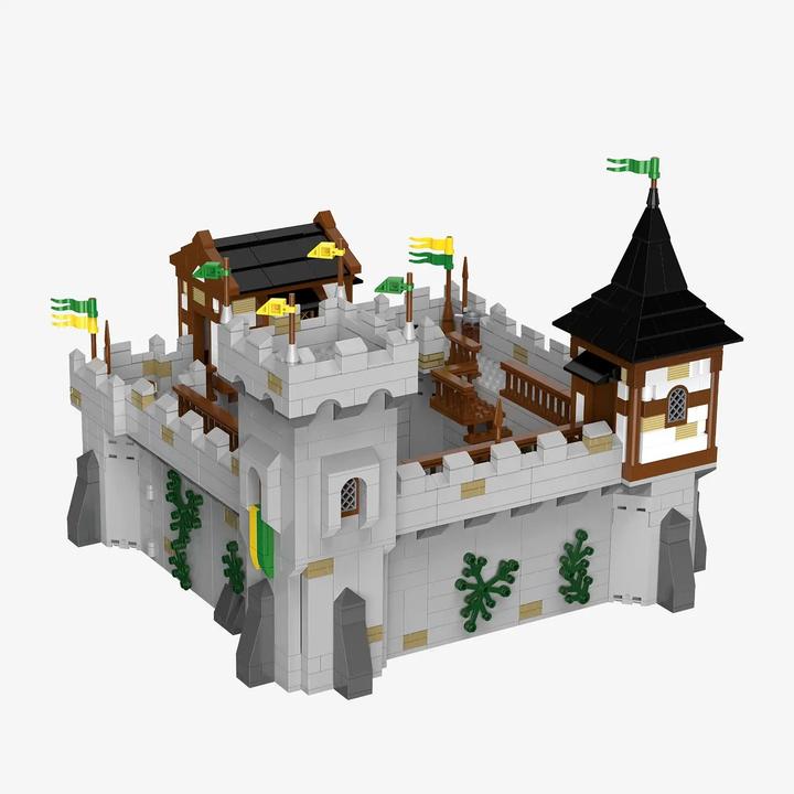 BlueBrixx-Pro Burg Bärenfels: Grundburg