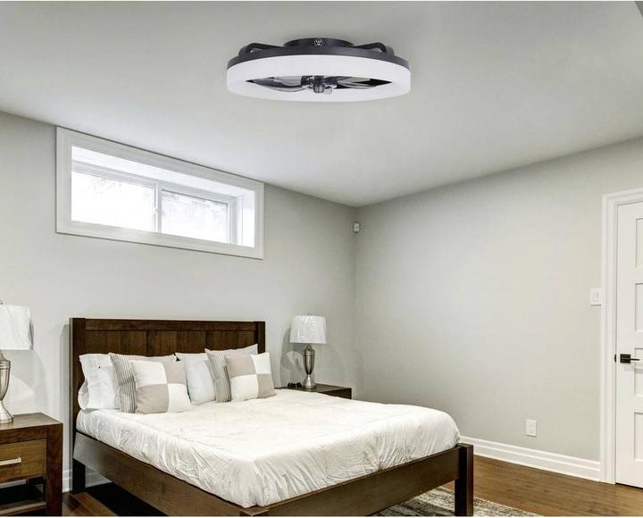 Actual product image Westinghouse Deckenventilator 20 W (Ø x H) 500 mm x 165 mm Schwarz Timer, mit