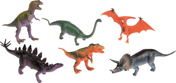 Produktbild Idena Spielfiguren-Set Dinosaurier 15cm 6teilig