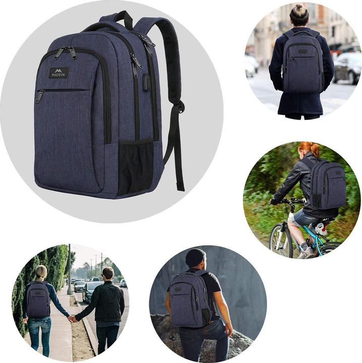 Immagine prodotto Only-Bags.Store Zaino per computer portatile da 15,6 pollici Zaino scuola Teen impermeabile Borsa scuola antifurto (32 l)