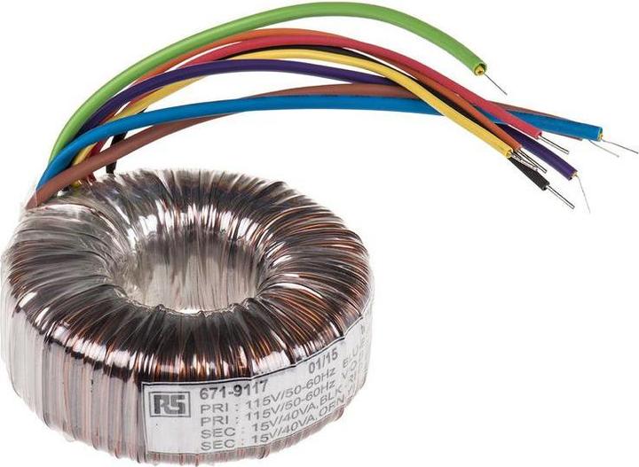 Produktbild RS PRO Transformator Ringkern 80VA 2x15V