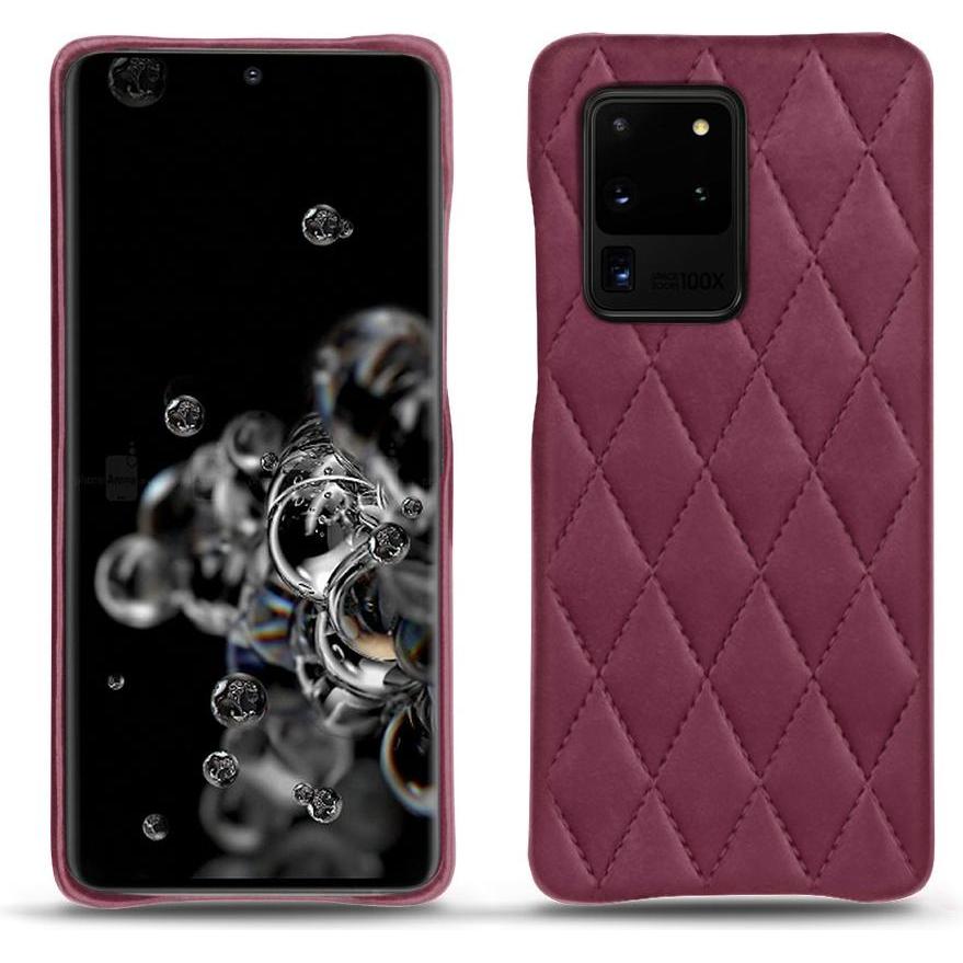 Noreve Lederschutzhülle (Samsung Galaxy S20 Ultra 5G), Smartphone Hülle, Violett