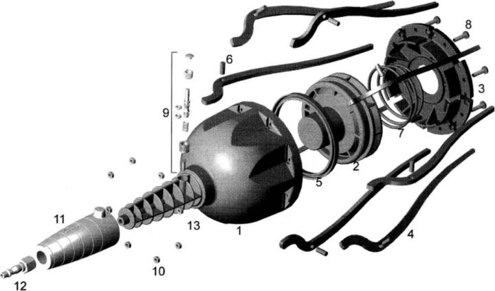 Actual product image KS Tools Compressed air assembly device