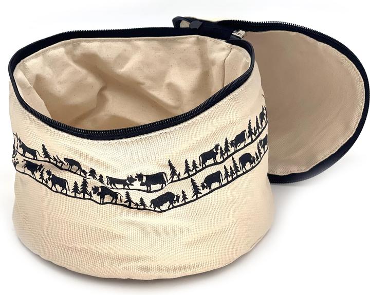 Image du produit Heidi Cheese Line PatvN Warmhaltekorb creme Ø20.4x13 cm