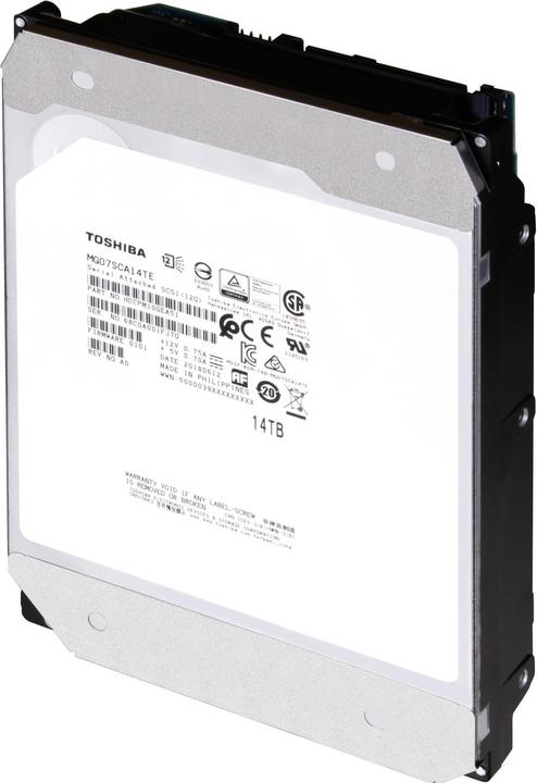 Actual product image Toshiba MG07ACA Series (14 TB, 3.5", CMR)