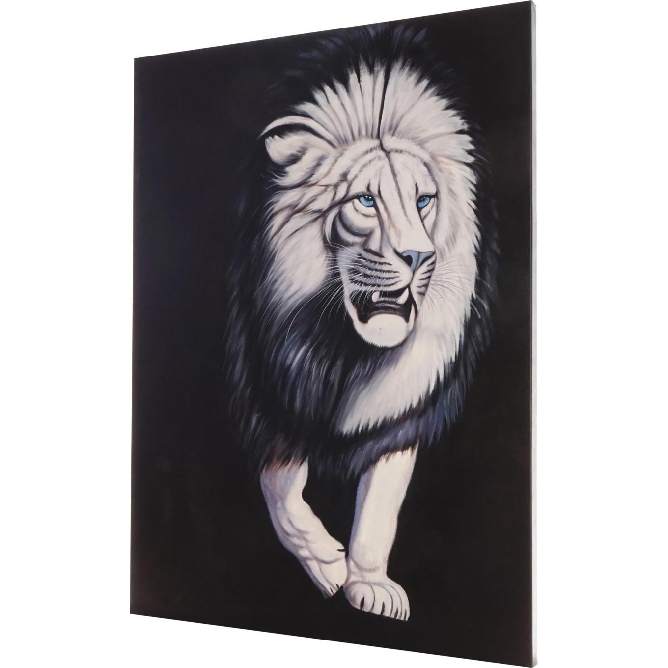Thumbnail - MCW, Bilder, Weisser Löwe (120 x 90 x 3. 5 cm)