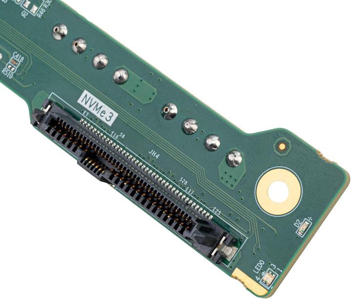 Actual product image Silverstone SST-RAC-BP-304N - 4-Bay 2.5"/3.5" Server Backplane with U.2 SSD Support