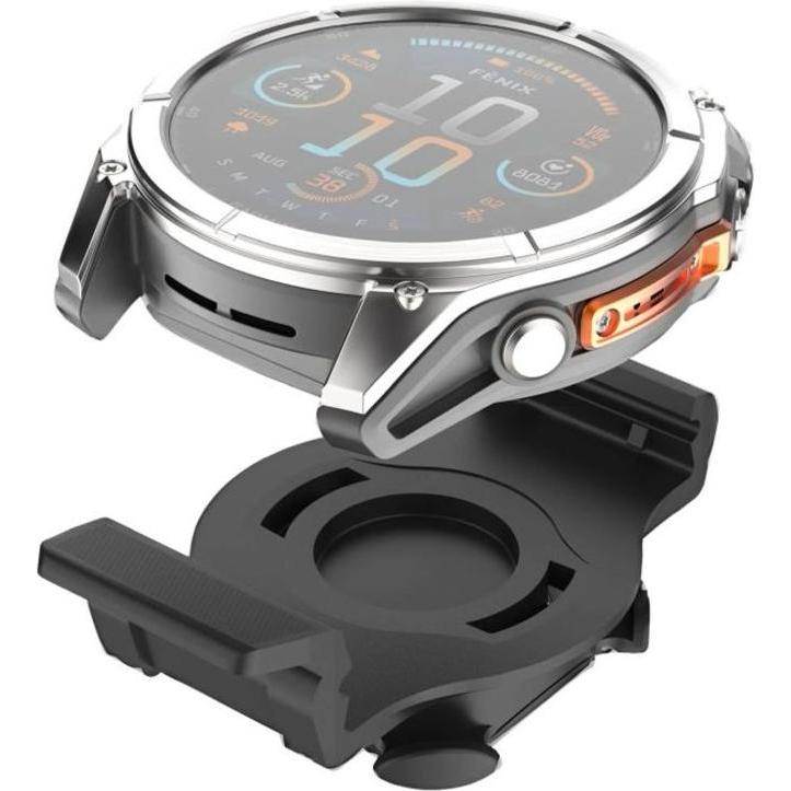 Fixed Smart Watch-Halterung für Bike Dock für Garmin 26 mm, Schwarz, Accessori per smartwatch, Nero