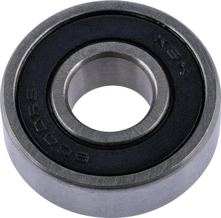 Elvedes Mozzo in alluminio con cuscinetti scanalati 10/26 mm, 6000Z