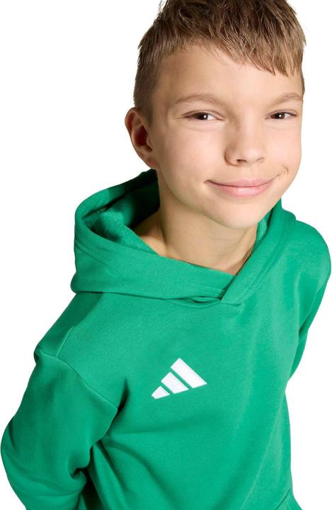 Produktbild Adidas Kinder-Sweatshirt Entrada Kapuzenpullover grün (164)