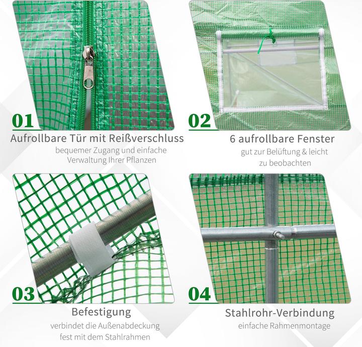 Immagine prodotto Outsunny Serra in foil