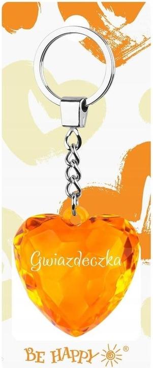 Actual product image Adar Stern-Herz-Schlüsselanhänger