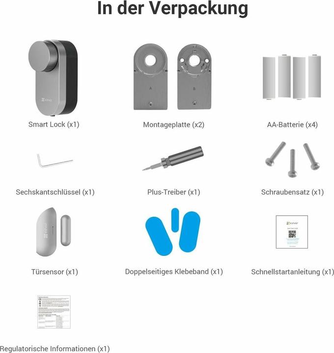 Produktbild EZVIZ DL01 Pro+DL01CP+A3(Kit)