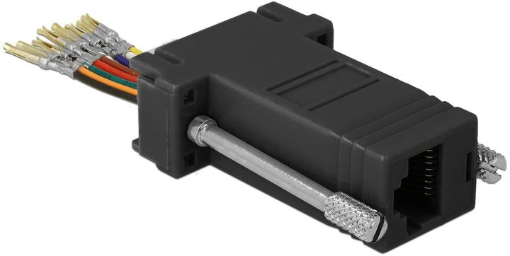 Produktbild Delock RJ-45 Buchse zu RS232 Buchse Montagesatz (0.05 m)