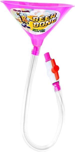 Produktbild Widmann Bier Bong in Pink mit Ventil Trinkspiel
