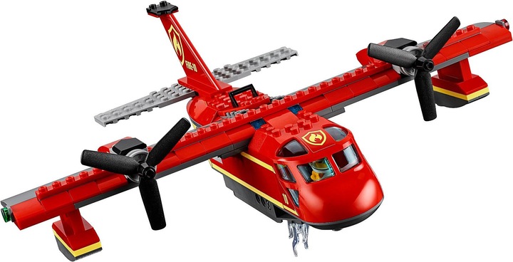 Produktbild LEGO Löschflugzeug der Feuerwehr (60217, LEGO City)