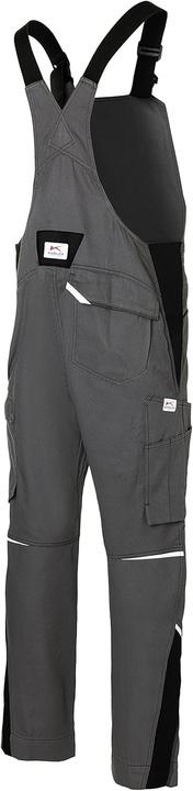 Produktbild Kübler Latzhose ICONIQ cotton anthrazit/schwarz Form 3140 Grösse 28 (28)