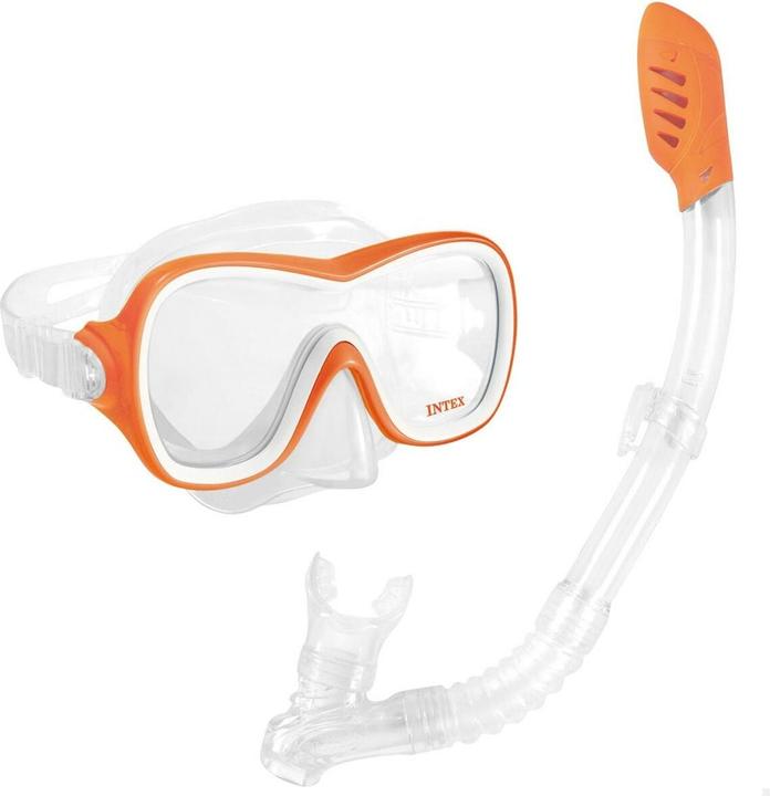 Produktbild Intex Taucherbrille mit Schnorchel Wave Rider Orange