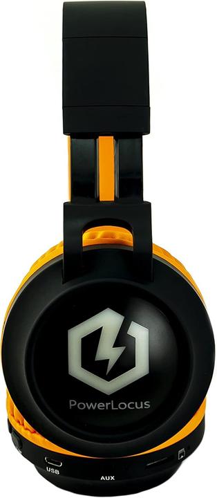 Produktbild PowerLocus Buddy Bluetooth-Kinderkopfhörer black/orange