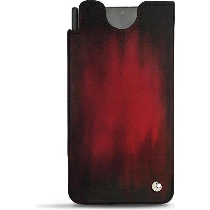 Noreve Lederschutzhülle (Samsung Galaxy S21 Ultra), Smartphone Hülle, Rot
