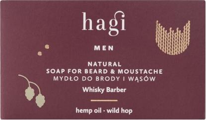 Productafbeelding Hagi Whisky Barber Baard & Snor Zeep 100G (Harde zeep)