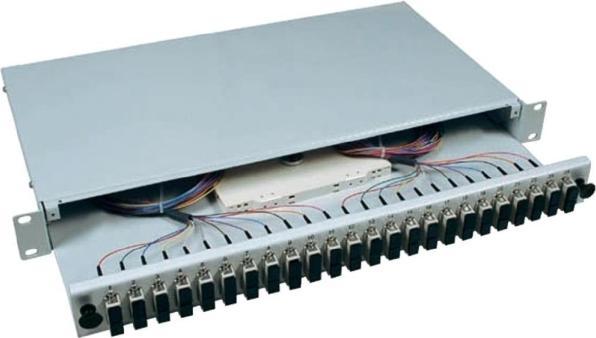 Produktbild EFB Elektronik Spleissbox SC/SC 50/125µ ausz.ECOFIBER 48 Pig. /24 Kuppl.OM3 (Spleissbox)