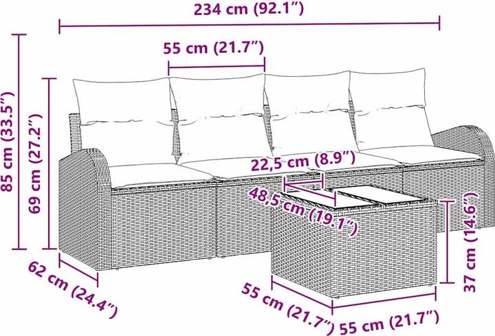 Produktbild vidaXL Gage