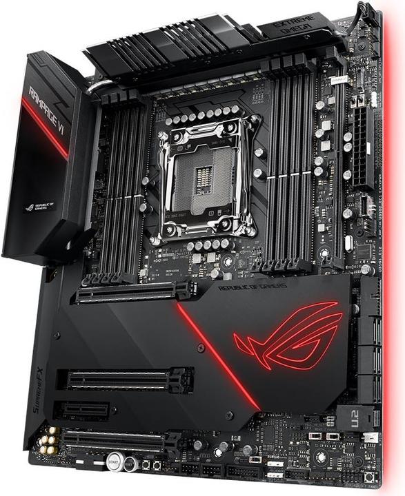 Produktbild ASUS Rampage VI Extreme Omega (LGA 2066, Intel X299, E-ATX)