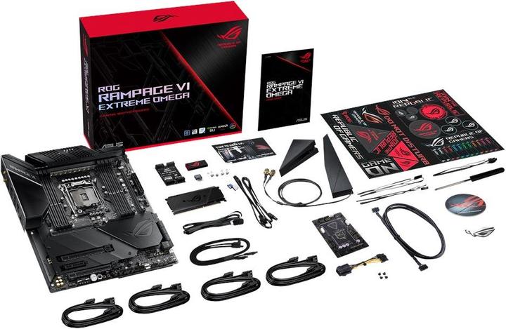 Produktbild ASUS Rampage VI Extreme Omega (LGA 2066, Intel X299, E-ATX)