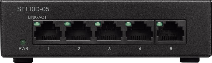 Actual product image Cisco Sf110d-05 (5 ports)