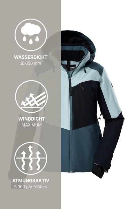 Immagine prodotto Killtec Giacca da Sci con Cappuccio Staccabile e Ventilazione (38)