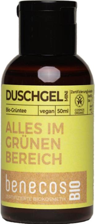 Produktbild Benecos KG Duschgel Grüntee (50 ml)