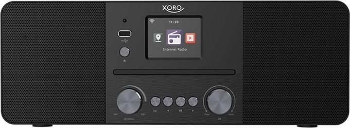 Image du produit Xoro HMT 620 Radio Internet stéréo tout-en-un noire (DAB+ DAB, FM, Bluetooth, WiFi)