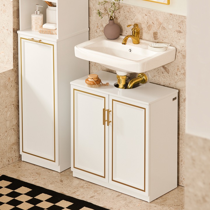Actual product image SoBuy Waschbeckenunterschrank (60 x 61 x 30 cm)