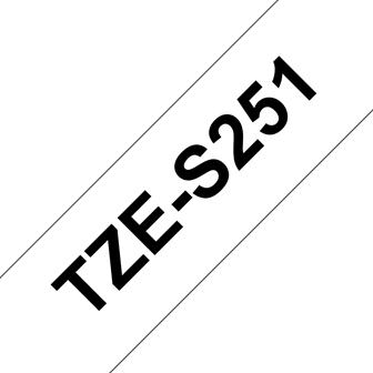 Produktbild Brother Tze-S251 (2.40 cm, Schwarz, Weiss)