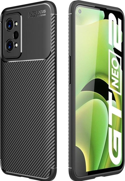 Actual product image Screenguard Realme GT Neo2 Hull Carbon Design TPU Case (Realme GT Neo 2)