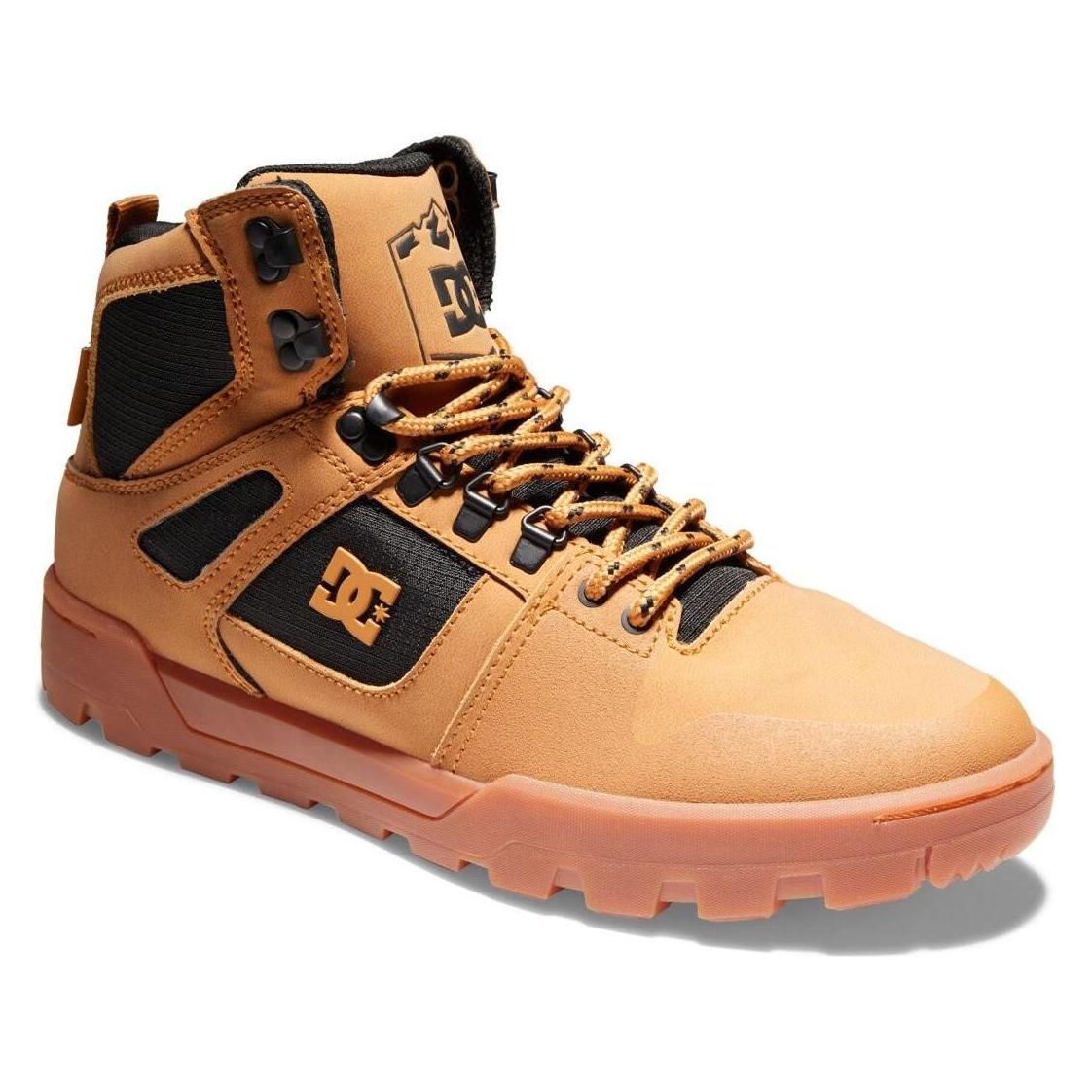 Dc Shoes, Herren, Sneakers, Reiner High-Top-Wr-Bootsschuh, Schwarz, Braun, (45)
