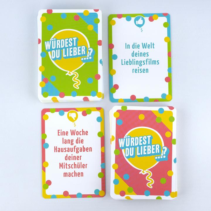 Produktbild Hegemann:Würdest du lieber...? - Die v (Deutsch)