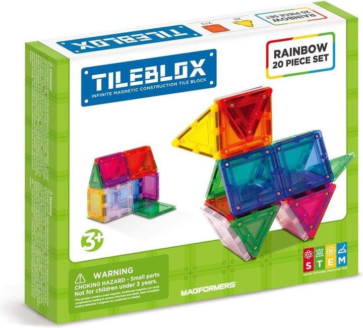 Image du produit Tileblox Rainbow - 20 pcs set (3201)