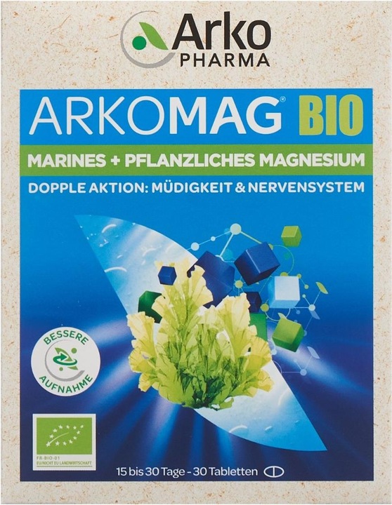 Produktbild Arkopharma Doppel Magnesium Bio Tabl (30 Stück, Tabletten, 45 g)