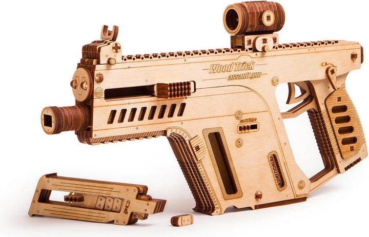 Actual product image Wood Trick Assault Gun