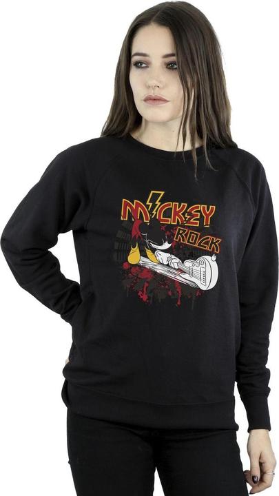 Image du produit Disney - Sweat MICKEY MOUSE SMASH GUITAR ROCK - Femme (M)
