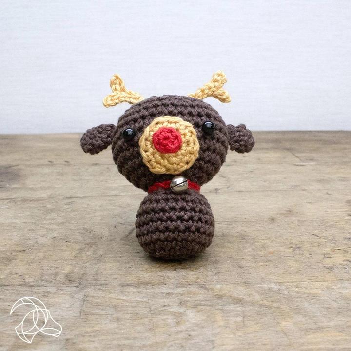 Actual product image Hardicraft Mini Reindeer - Crochet Set