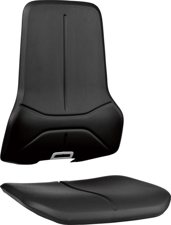 Actual product image Bimos Cushion for work chair Neon, ESD, imitation leather Magic, black