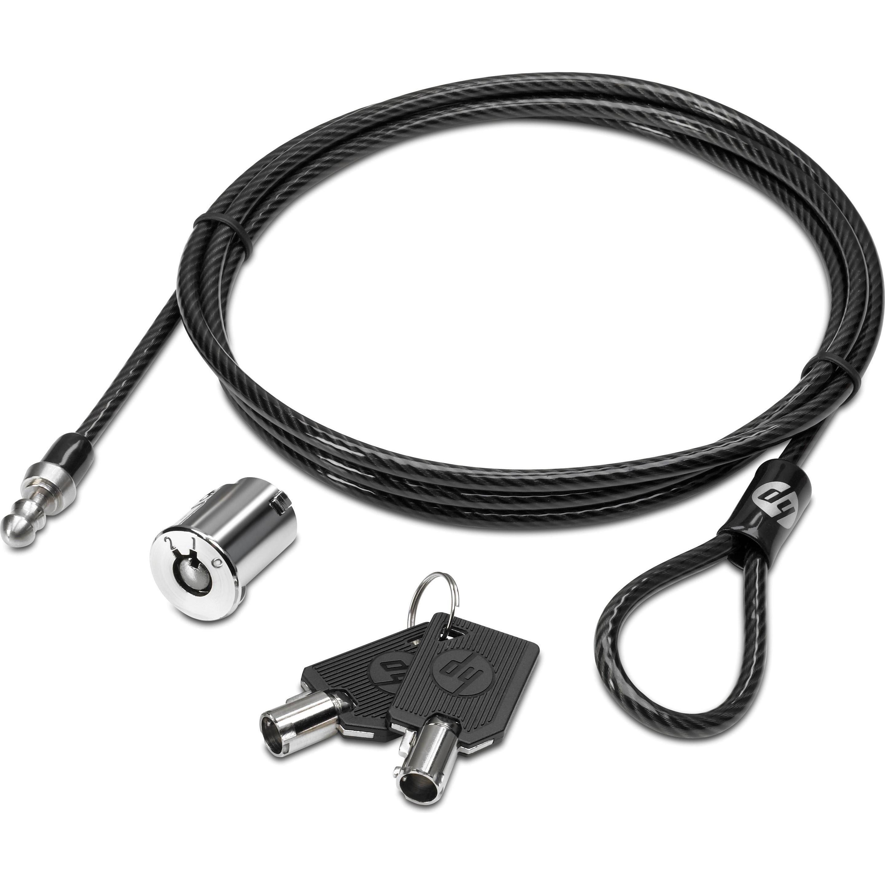 HP Docking Station Cable Lock, Notebook Security, Schwarz