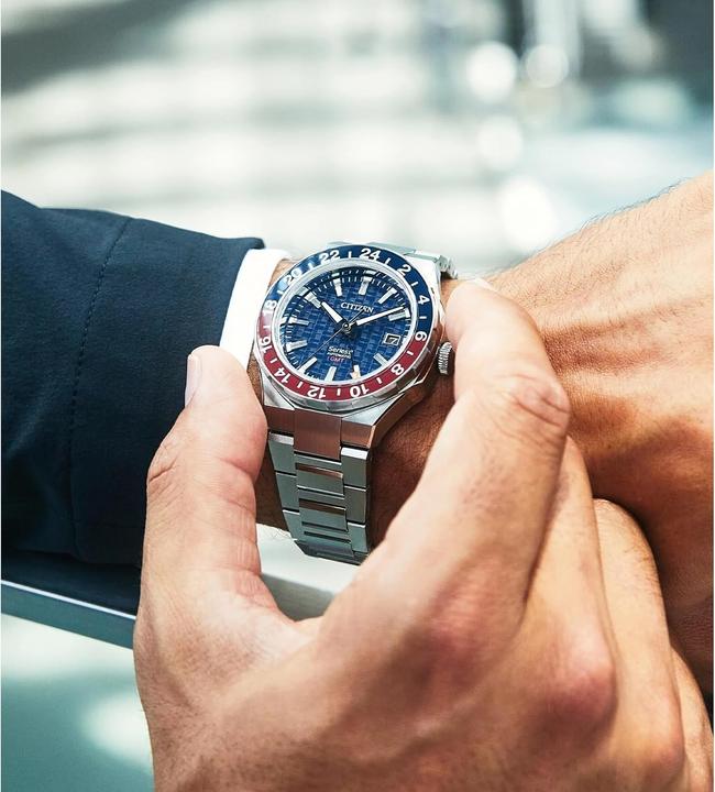 Image du produit Citizen NB6030-59L Series 8 Automatique GMT Montre Homme 41mm 10ATM (Chronographe, Montre de sport, 41 mm)