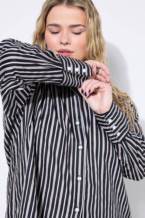 Produktbild Studio Untold Hemdbluse, oversized, Streifen (54)