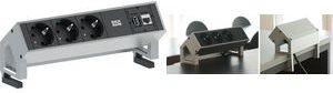 Actual product image Bachmann Desk 2 (5 x, RJ45, USB-A, 0.20 m)