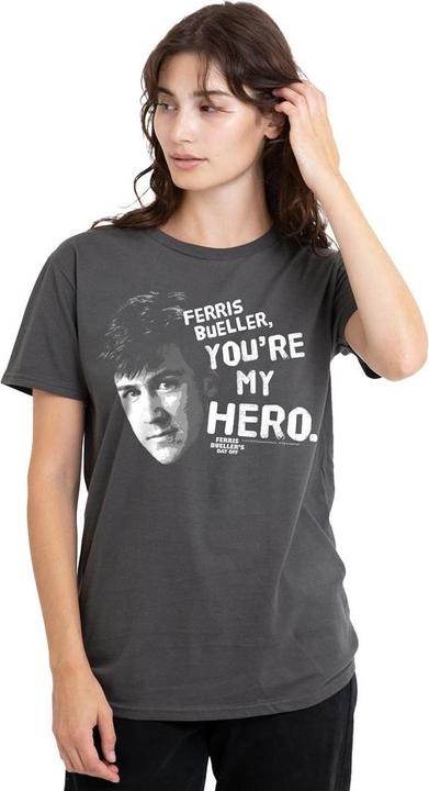 Actual product image Ferris Bueller´s Day Off Unisex Adult My Hero T-Shirt (XL)